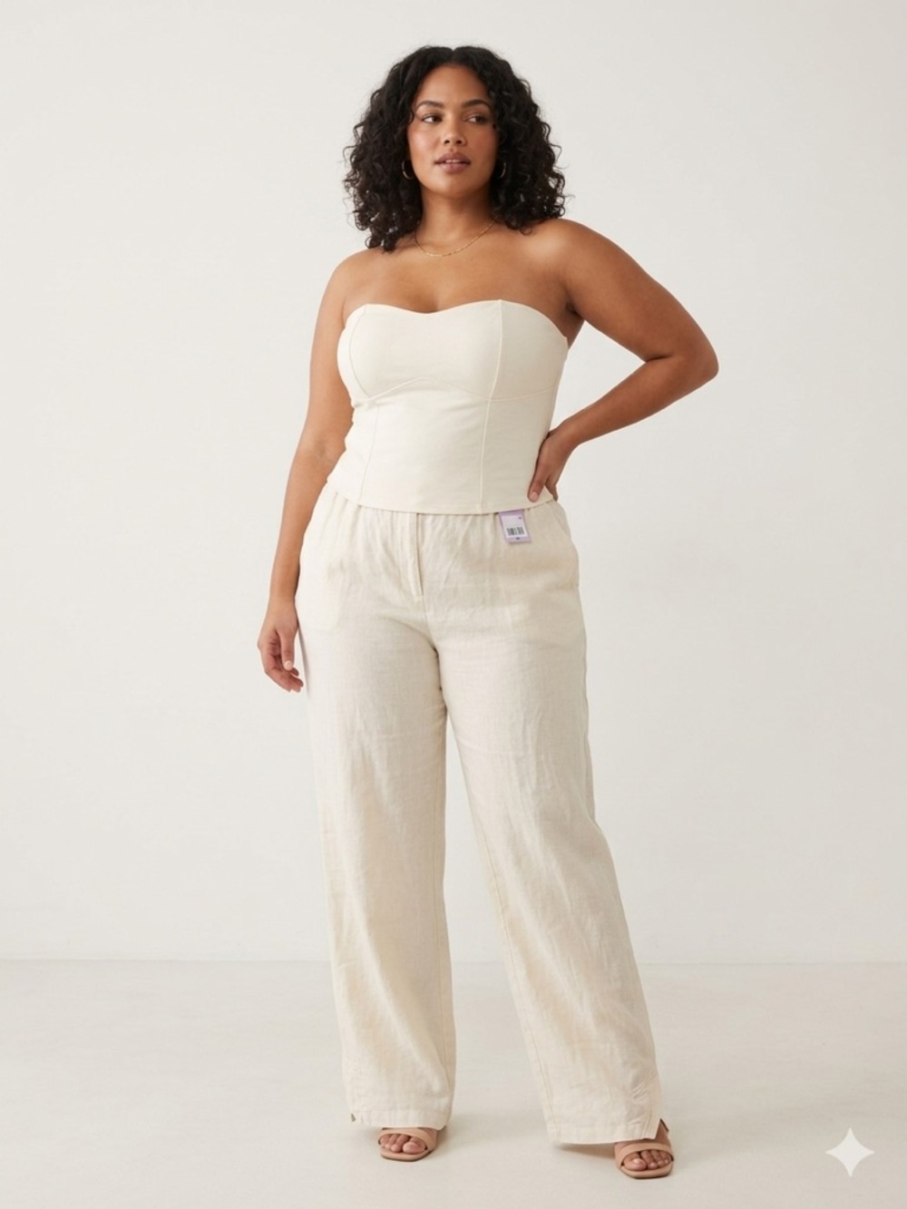 Strapless Bandeau Top